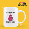 Mr. Men Coffee Mug, Funny Novelty Gift, Personalised Tea Cup