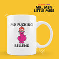 Official Mr F*CKING BELLEND Personalised Coffee or Tea Cup, Funny Mr. Men Gift for Any Occasion Add your Name for Free