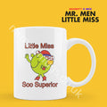 Official Little Miss Soo Superior Coffee Mug Tea Cup, Personalised Present, Funny Mr Men Gift