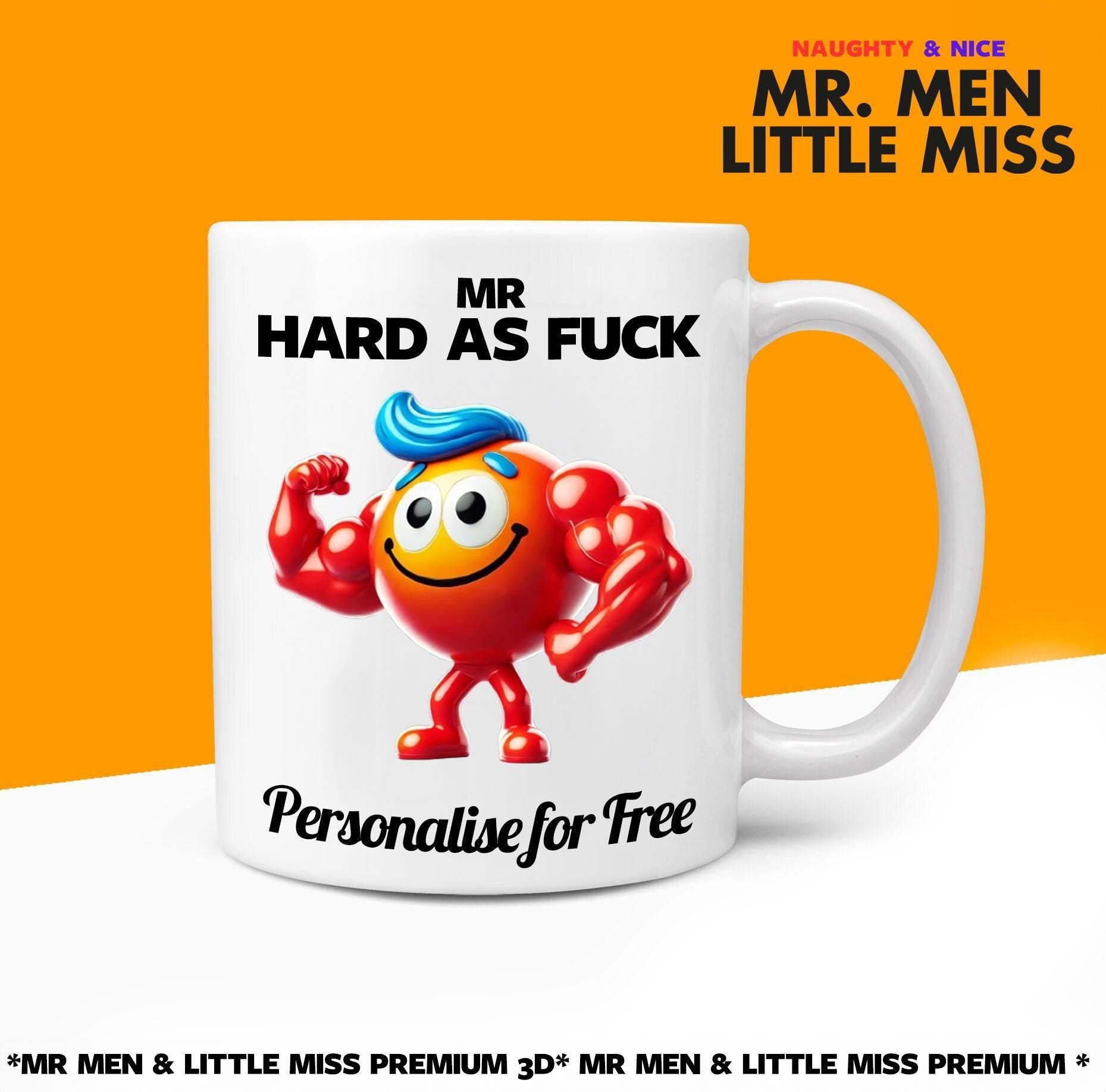 Official Mr HARD AS F*CK Mug of Mr Men
