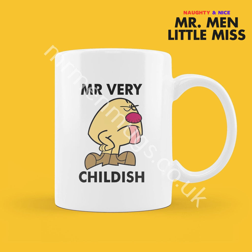 Personalized Mr. Men Coffee Mug, Funny Gift