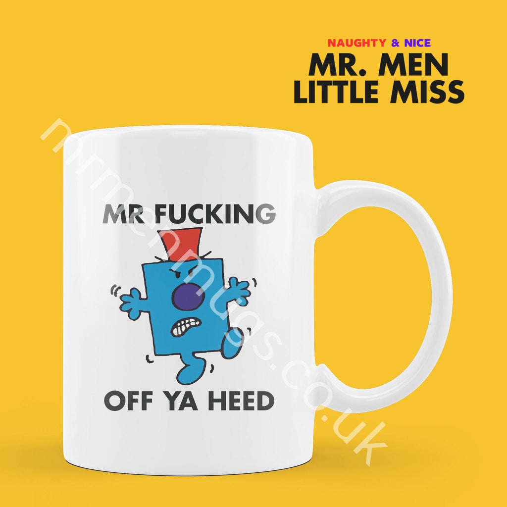 Funny Mr. Men Coffee Mug, Personalised Novelty Gift